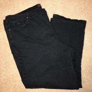 Women’s 24W Gloria Vanderbilt Black Amanda Jeans